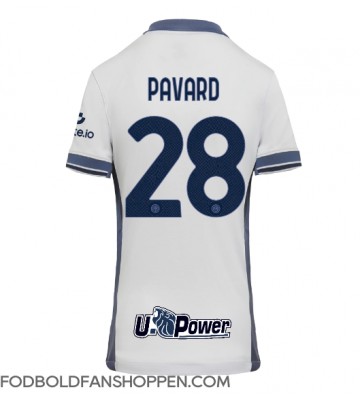 Inter Milan Benjamin Pavard #28 Udebanetrøje Dame 2024-25 Kortærmet